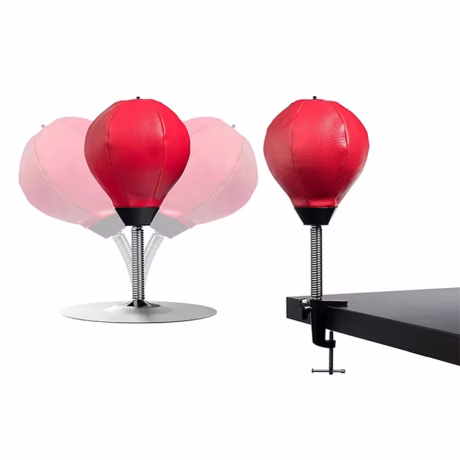 Desk Boxing Punching Bag Speed Ball Bags PU Punch Training Fitness Gym Sports Practical Stress Release
