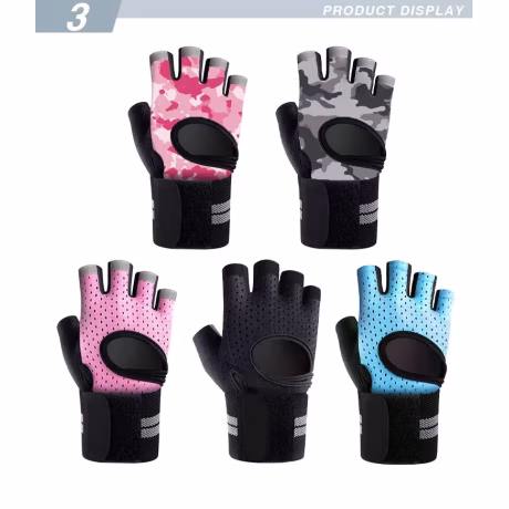 NEW design best quality sport private label wear workout fitness men weight lifting gym gloves