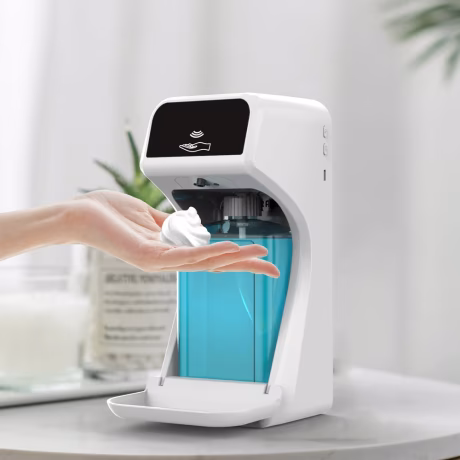 1000ml no thermometer smart sensor touch-less hand free automatic hand sanitizer dispenser tripod stand