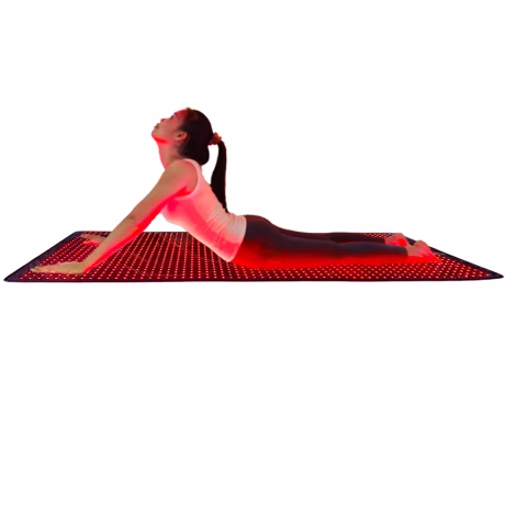175*60cm Yoga Mat 660nm 850nm Pain Relief Heating Pads Spa Salon Wellness Beauty Use Led Light Therapy Infrared Sauna Blanket