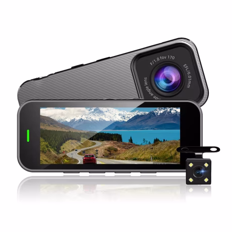 2 channel hd Night vision 1080p dash camera dual record video recorder surveillance with battery with g sensor car dvr dash cam