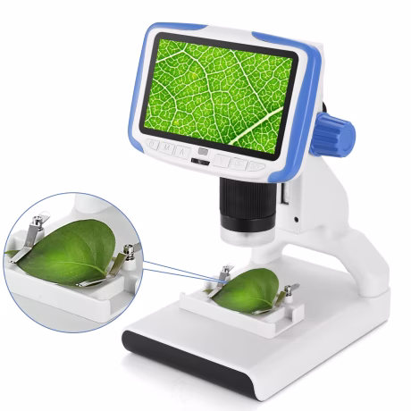 200X children Digital Microscope AD205 Home School Educational Biology Portable For Kids Observation 1080P HD