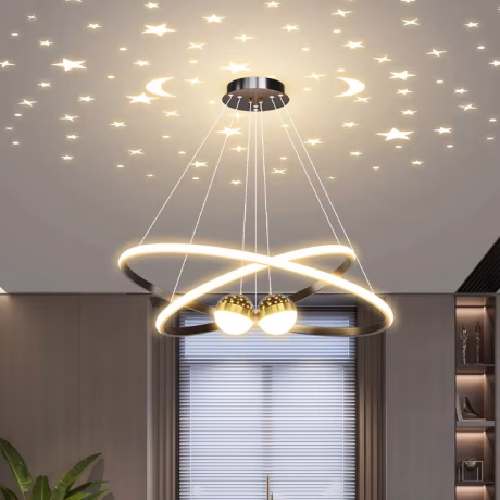 2024 fashion Macarons pendant light aluminum ceiling light home decorative fancy light fittings