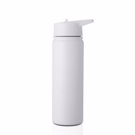 20oz double walled sublimation blanks stainless steel vacuum insulated water bottle with straw