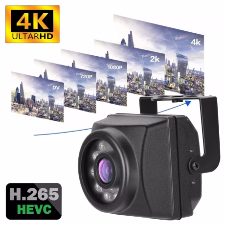 2160P 4K 4MP 5MP 3MP IP66 Waterproof Night Vision IR-Cut 940nm Minitype Small POE IP IR Nest Cam Outdoor Security Camera