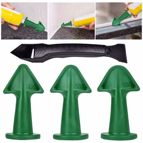 4 PCS Caulking Tool Caulk Nozzle Applicator Epoxy Piston Accessories Sealant Finishing Great Tool