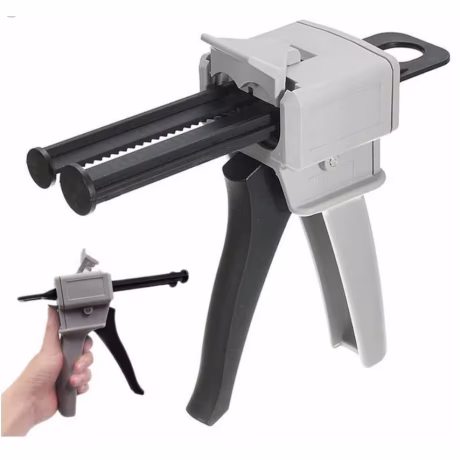 50ml 1:1/ 2:1 Ratio Adhesive Dispensing Gun Impression Mixing Dispensing Dispenser AB Gun