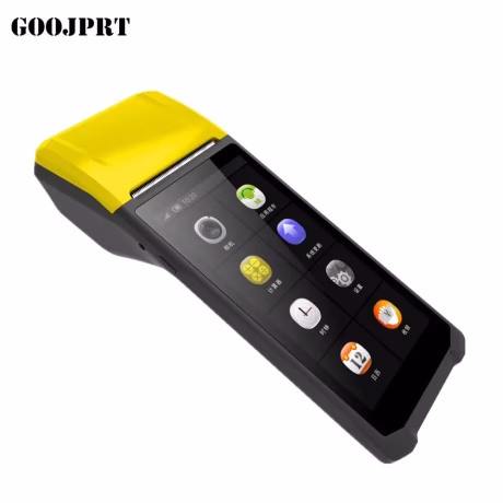 58mm Industrial PDA 3G LTE Portable Terminal Printer, Rugged IP65 Android