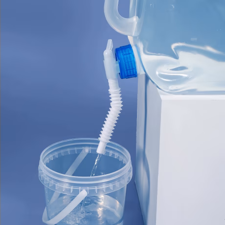 5L 10L 15L 20L Outdoor Camping Water Bag Hiking Collapsible Water Storage Containers With Telescopic Tube