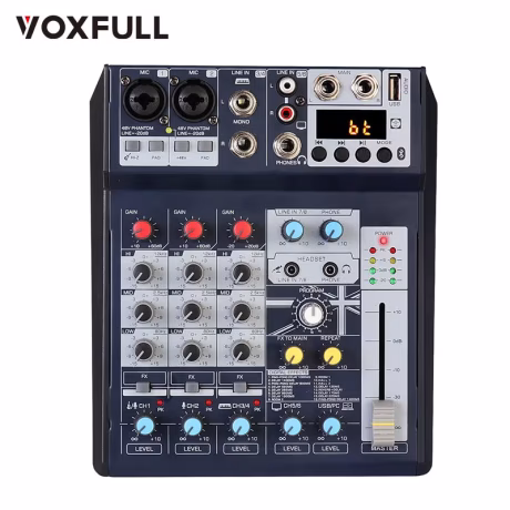 8 channel digital mixing dj controller/audio console mixer sound speaker professional mixer audio digital powered audio mixer