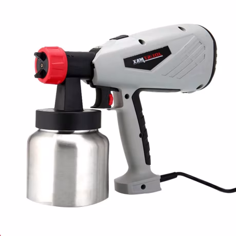 800ML HVLP Handheld High Pressure Electric Spray Gun 800W High Power Portable Airless Paint Sprayer Latex Paint Spray Gun