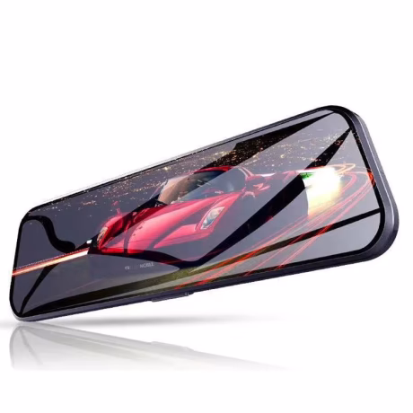 9.66inch screen Night Vision Car DVR Camera Rear View Mirror Digital Video Driving Recorder real 1080P Dual Lens Dashcam