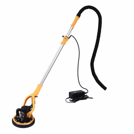 9" High Power Brushless Wall Grinder 225mm Dust-free Drywall Sander Portable Putty Grinding Machine Handheld Ceiling Polisher