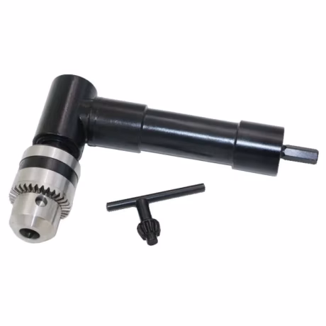 90 Degree Head Right Angle Drill Attachment Chuck Key Handle drill adapter chuck Of Power Electric Drill Tool