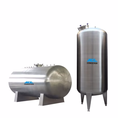 Ace Pure Water Storage 20000 Liters Sterilized Steel Water Tank For Industrial Drinking Water