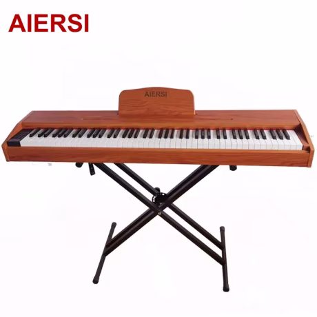 Aiersi brand digital piano 88 weighted keys electric piano keyboard upright professional 88 key hammer action keyboard piano
