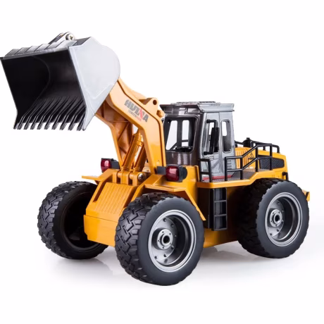 Amiqi Used Sand Manual Dump Monster Truck Speed Realistic Lorry Rc Remote Control Excavator Full Metal Hydraulic Tipper Dozer Car