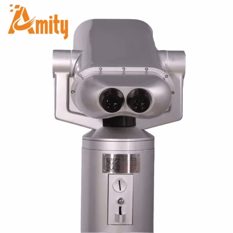 Amity 40X100mm long distance Touring coin operated telescope coin binocular