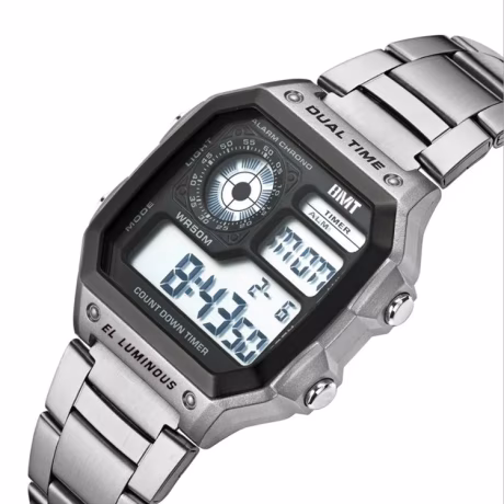 antique gents vintage waterproof sports wristband new brand men rectangle digital watch