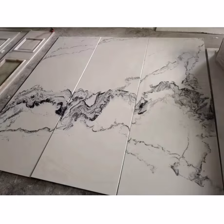 Artificial Landscape Painting Onyx Sheet Decorative Resin Wall Covering Panel