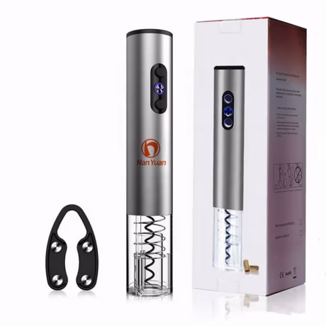 Automatic wine tools battery powered bottle opener corkscrew for box