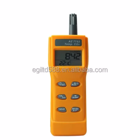 AZ-7752 Handheld CO2 Tester Meter Indoor Air Quality Meter Gas Analyzer