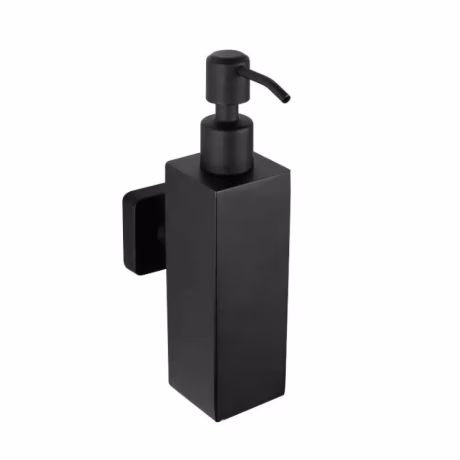 Bathroom Kitchen Wall Mount 304 Stainless Steel Sanitizer Hand Soap Dispenser Bottle