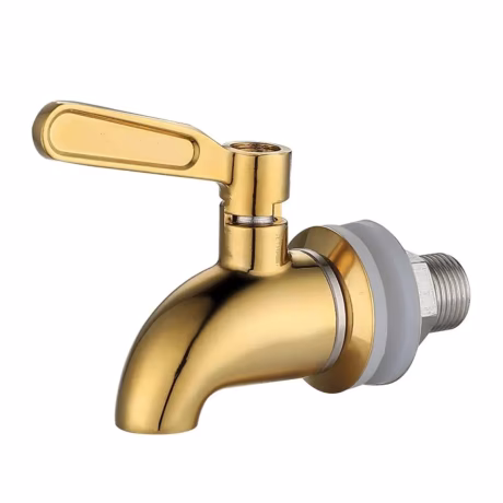 Beverage Dispenser Replacement Spigot Stainless Steel Polished Finished, Drink Dispenser Wine Barrel Spigot/Faucet/Tap