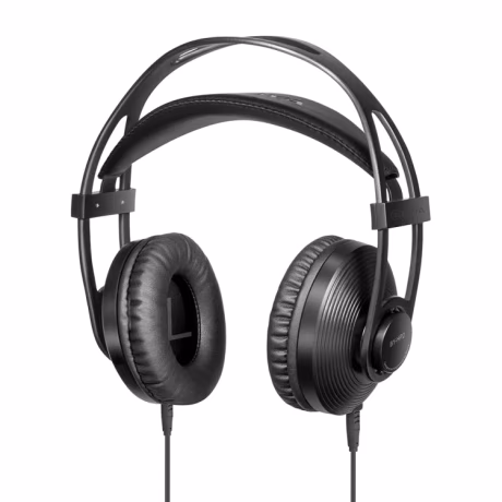 BOYA BY-HP2 Black Colour 3.5mm Audio Jack Professional Recording Wired Monitor Headphones For Film Music Production