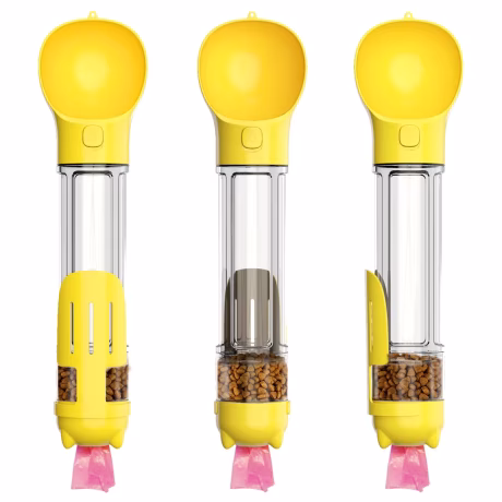 C&amp;C Pet accompanying cup for cats and dogs portable water bottle for outing pet supplies