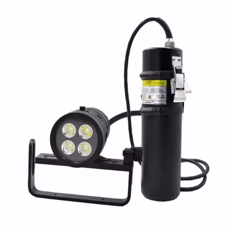 Canister Scuba Diving Safety Flash Light Submersible Dive Lamp Torch Led Rechargeable Powerful Diving Equipment Flashlight