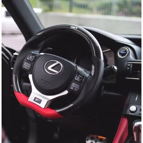 Carbon Fiber steering wheel with LED For GTR R35 Mercedes BMW AUDI FERRARI LAMBORGHINI Mclaren