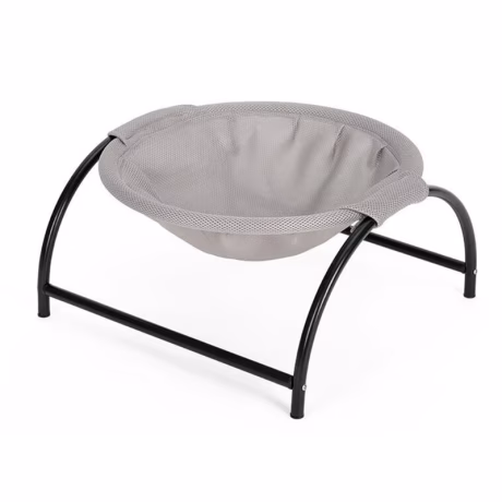Cat Bed Soft Plush Cats Hammock Stable Structure Detachable Easy Assembly Bed with Funny Cat Stick for Pets Supplies
