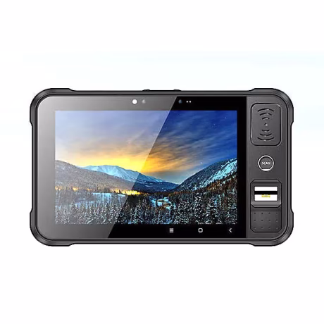Chainway P80 8 inches Android tablet face scanner NFC/HF/UHF industrial tablet pc rfid reader tablet