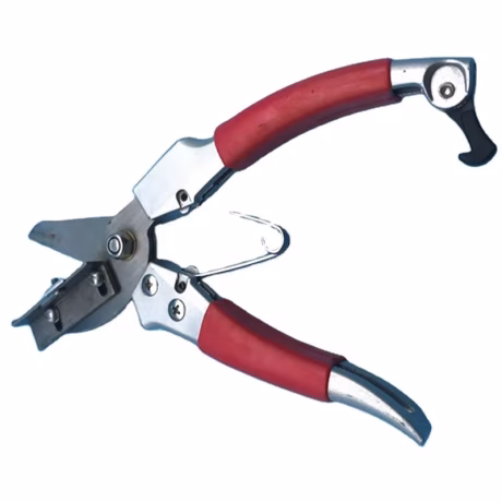 Channel creasing matrix die cutting scissor