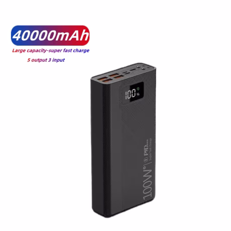 Chargers, Batteries &amp; Power Supplies 22.5W 40000mAh Fast Charging Big Power Laptop Power Bank PD + 4USB output