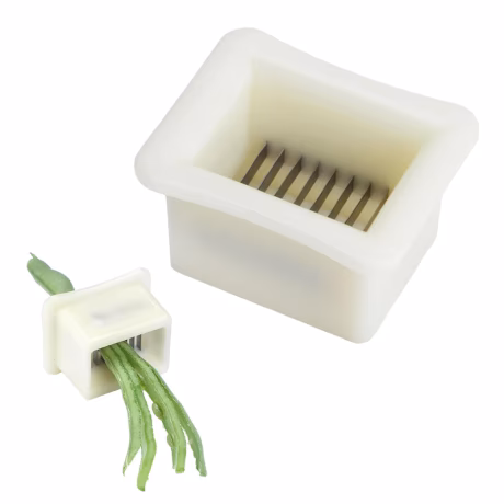 Convenient Kitchen Gadgets Square Cutting Vegetable Tool Shredder Plastic Bean Slicer