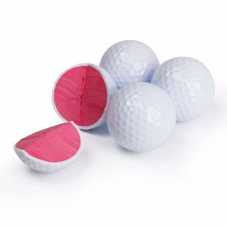 Crestgolf Practice Driving Range Golf Ball 2 Layers Multi Color OEM Customizable Logo