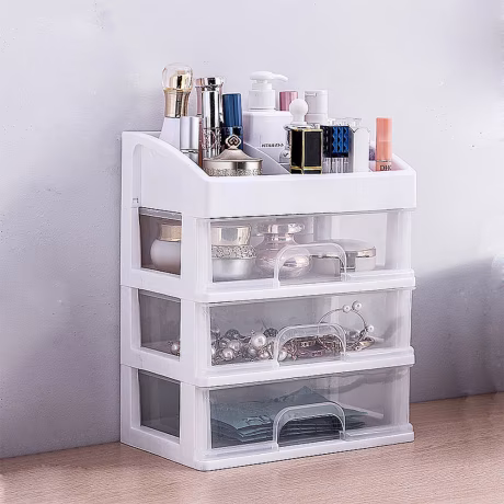 Custom desktop sundry storage case makeup organizer