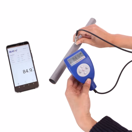 Digital handheld galvanized Paint depth Gauge Galvanizing Thickness Measurement