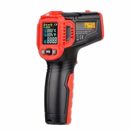 Dropshipping Habotest HT650C Infrared Thermometer Ambient Humidity Temperature gun for industry