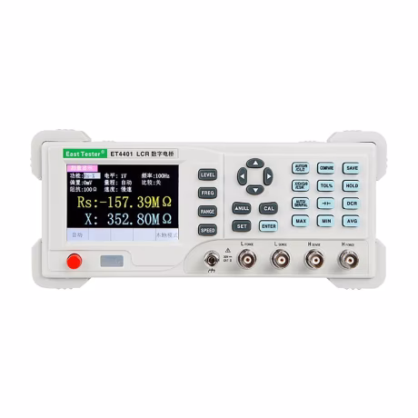 ET4401 Desktop Digital Bridge Capacitance Resistance Impedance Inductance Meter 10khz Measure LCR Bridge LCR Meter
