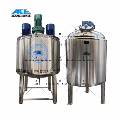 Factory Price Commercial Chemical Industry Jacket Blender Mixing Vessel Car Paint Ace Color Mixer Tank Making Equipment Pump