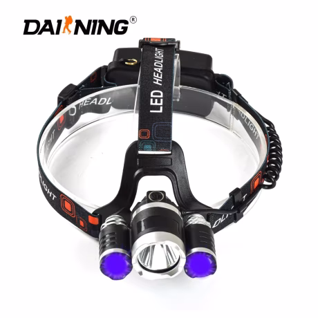 Factory Wholesale Most Powerful Aluminum led Headlamp Flashlight Waterproof 500 Lumen High Power USB Rechargeable Headlamp