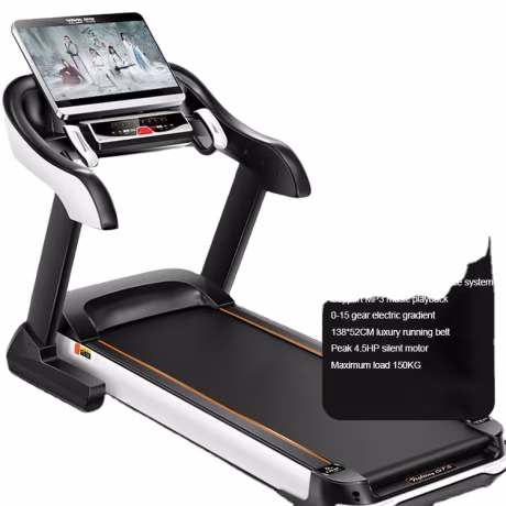 Fitness Home Sports Running Machine Electric Health-Mate Touch Screen Treadmill Running Machine