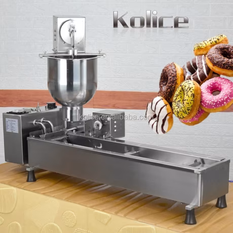 free shipping to North America mini doughnut donut production machine/industrial electric donut fryer/dough making machine