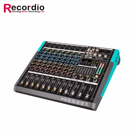 GAX-PA8 Professional 8 mixing console for stage performance DJ mixing 256DSP effect