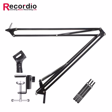 GAZ-39 Top sales adjustable arm microphone stand professional studio mic stand for studio flashlight microphone
