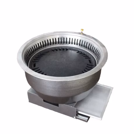 Gourmet Japanese Korean Charcoal BBQ Grill Smokeless Barbecue Yakiniku Indoor Commercial TableTop Hibachi Grill For Restaurant