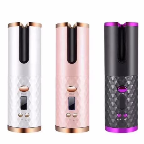 Hair Curlers Electric Automatic Hair Curler Iron Lcd PTC Safety OEM. ODM. LOGO. Packaging Hair Curler Roller Styler CE ROHS FCC